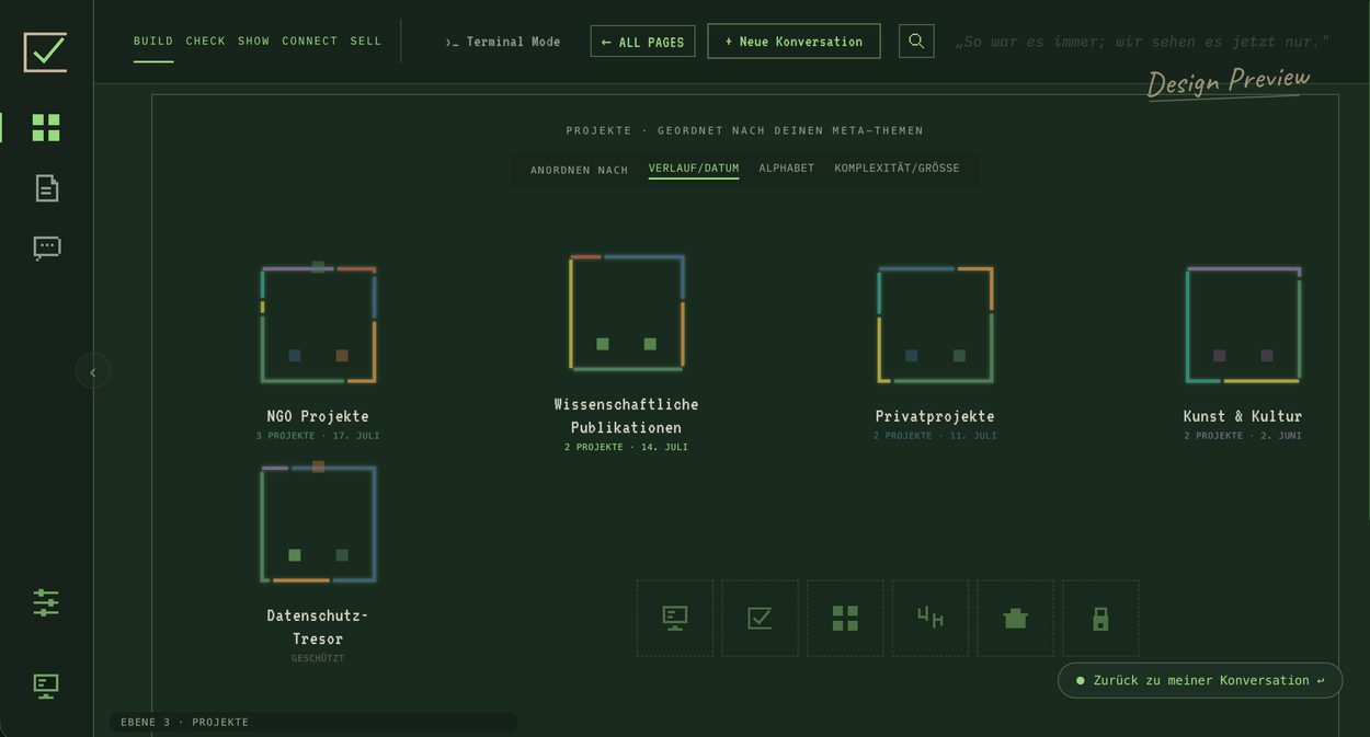 Vibe Coding Room   Projects overview